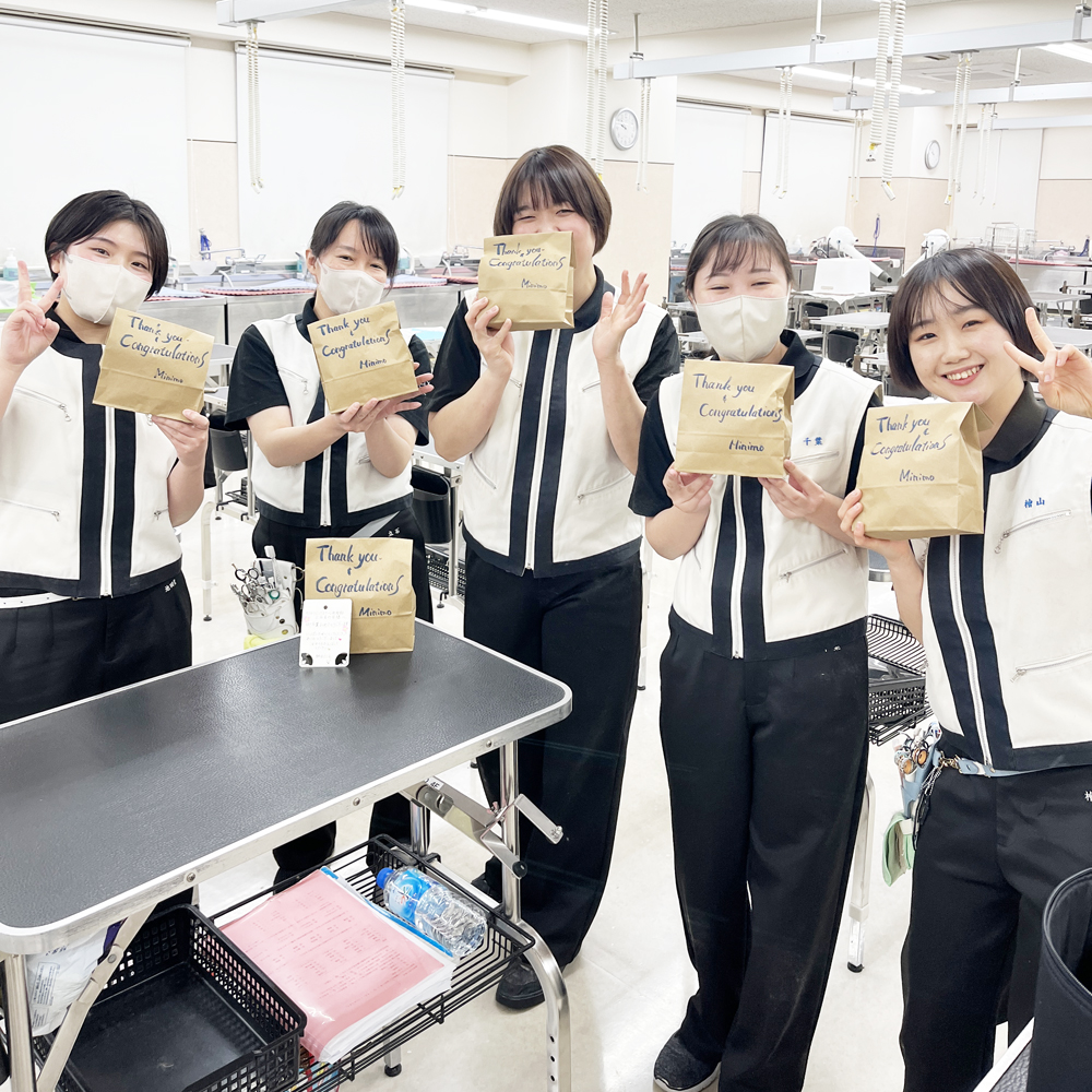 夜間部のお客様から☆